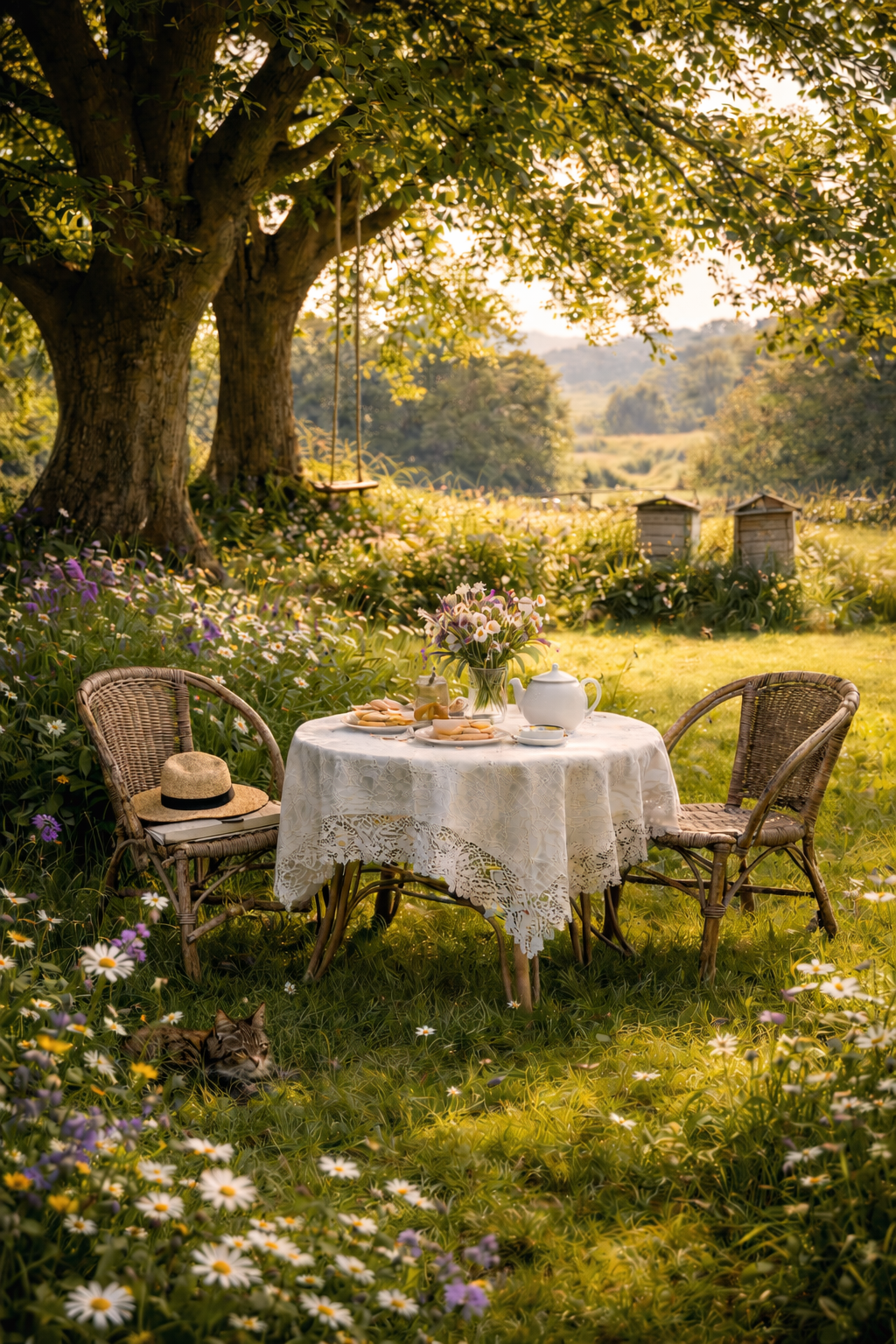 Tea in the Garden