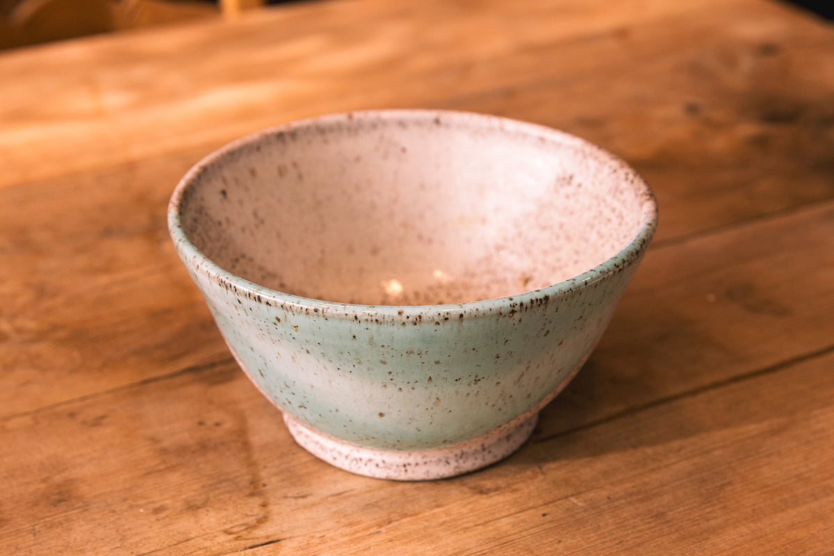 Handmade Speckled Stoneware Bowl