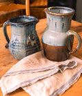 Handmade Coastal Stoneware Pitcher Set