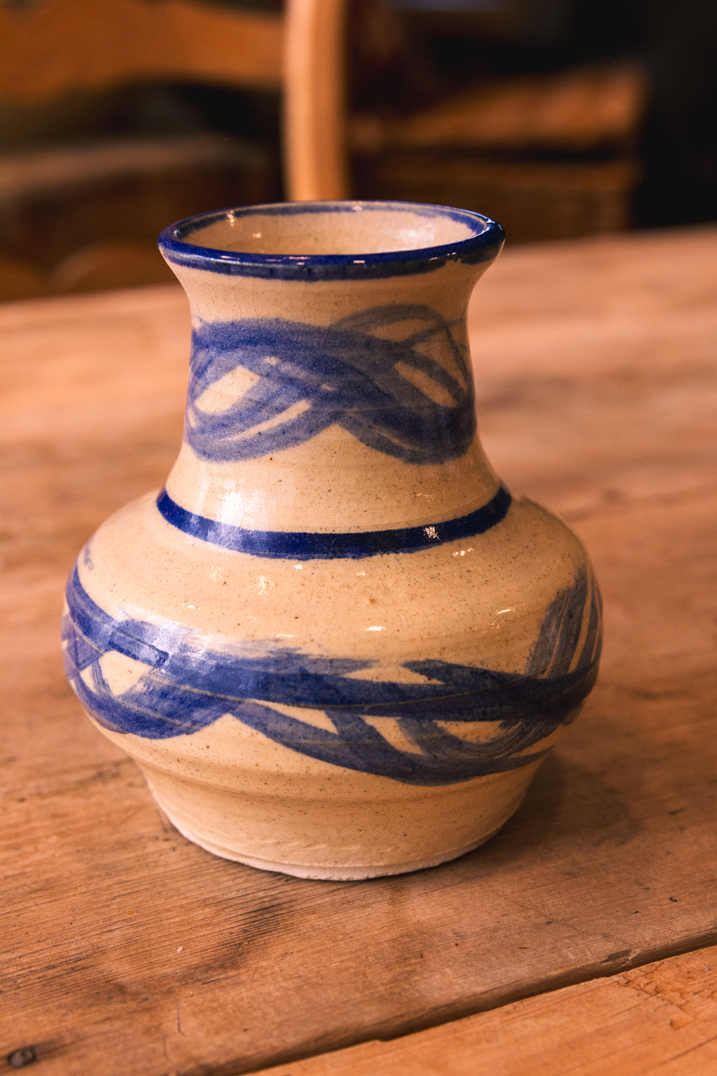Artisan Ceramic Bud Vase