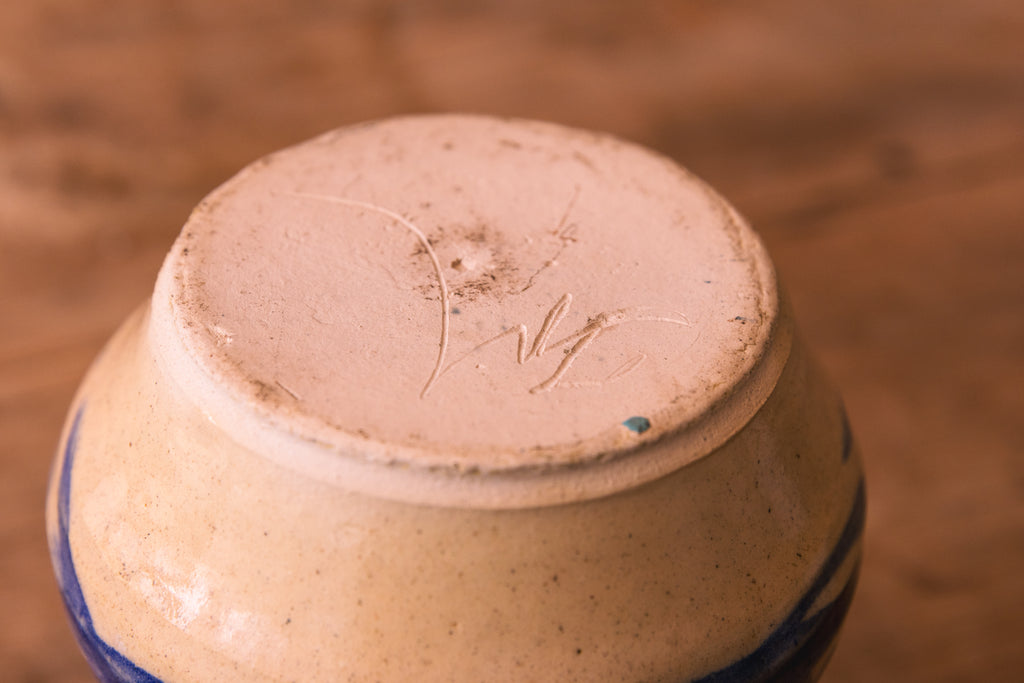Artisan Ceramic Bud Vase