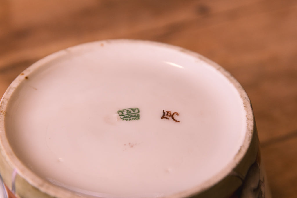Vintage Mouse Motif Porcelain Serving Dish