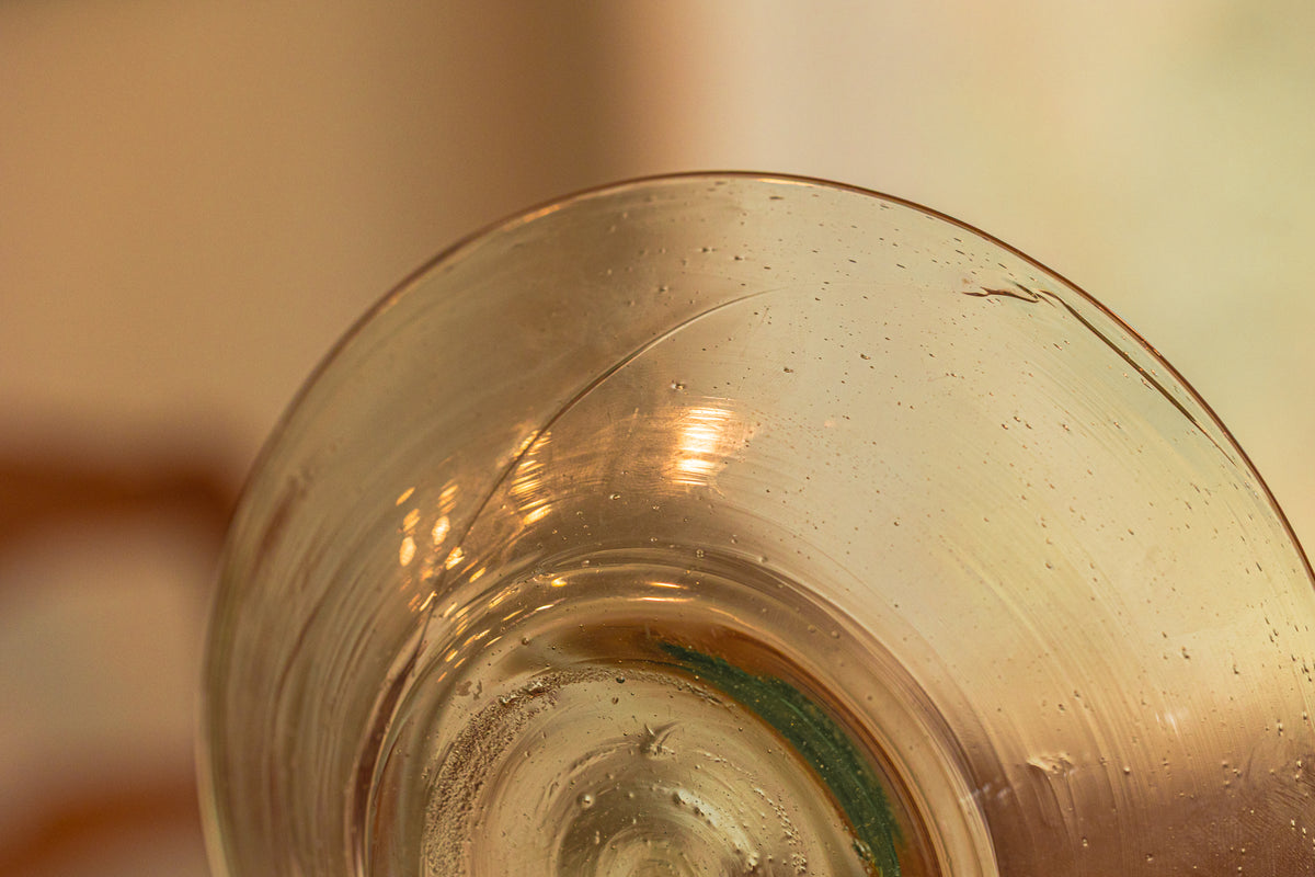 Set of Four Hand-Blown Sea Glass Bowls